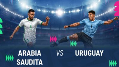Arabia Saudita vs Uruguay