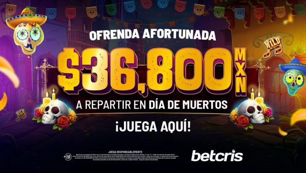 Promo Día de Muertos 2025 en Betcris México
