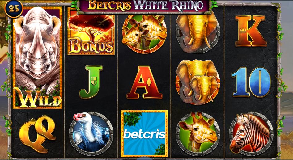 Jugar Betcris White Rhino en Betcris México