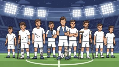 Real Madrid con 7 bajas confirmadas vs Manchester City