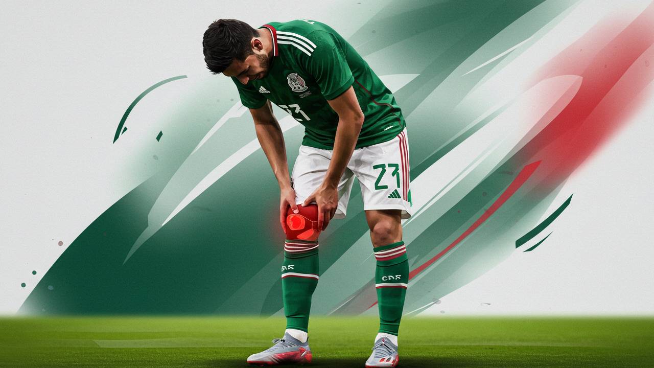 Luis Chávez sufre rotura de ligamento y es baja del Tri