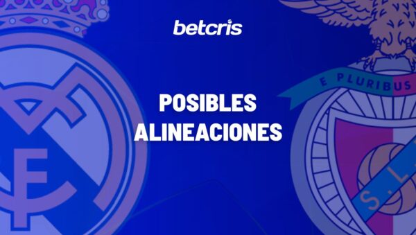 Las alineaciones probables del Real Madrid vs Benfica